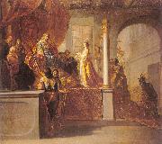 Nicolaus Knupfer The Queen of Sheba before Solomon USA oil painting reproduction